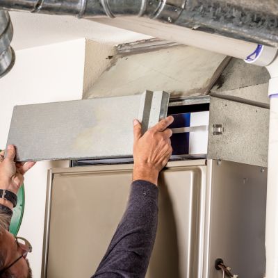 Furnace Maintenance detail